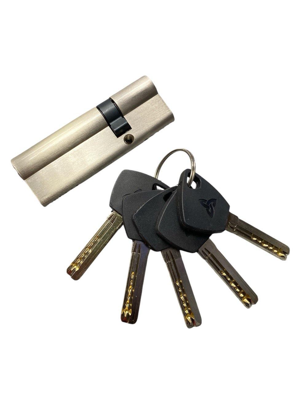 Цилиндр латунный Kedr BRASS M 90 ZN 30x60 brass key (ЗФ 6203) - фото 2 Цилиндр латунный Kedr BRASS M 90 ZN 30x60 brass key (ЗФ 6203) - фото 2