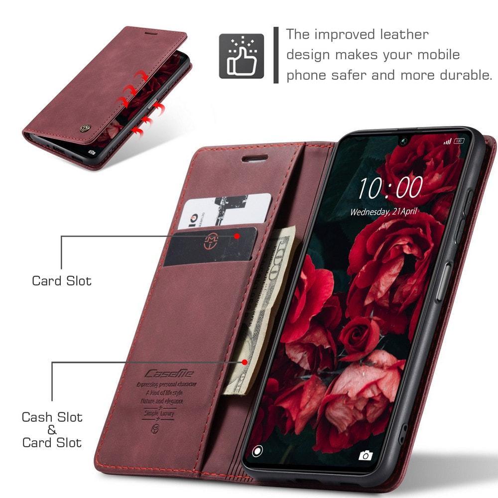 Чехол книжка с магнитом Xiaomi Poco C65 CaseMe Wine (35389-42) - фото 3 Чехол книжка с магнитом Xiaomi Poco C65 CaseMe Wine (35389-42) - фото 3