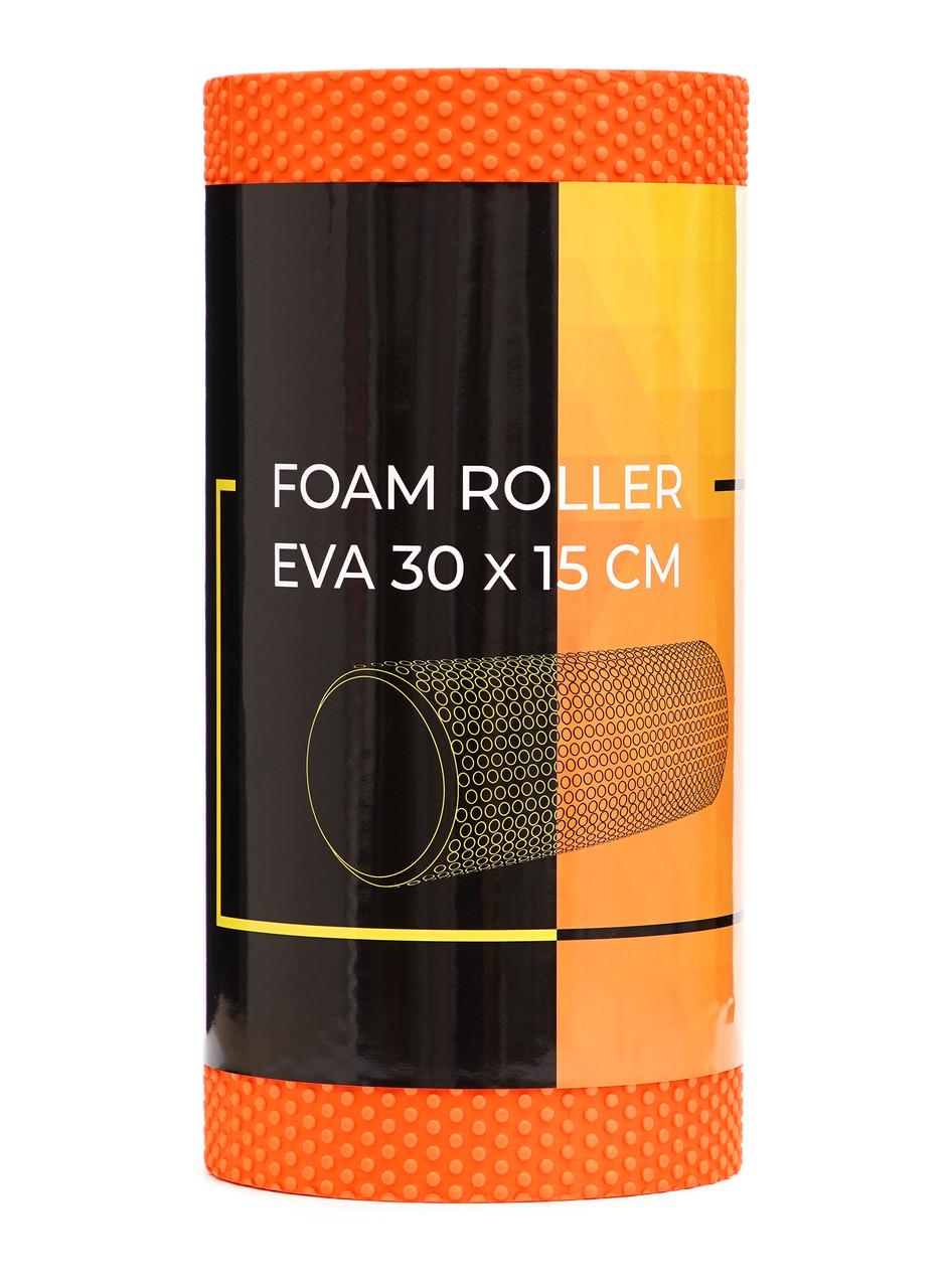Масажний ролик Cornix EVA+ 30x15 см XR-0297 Orange (2375572257) - фото 4