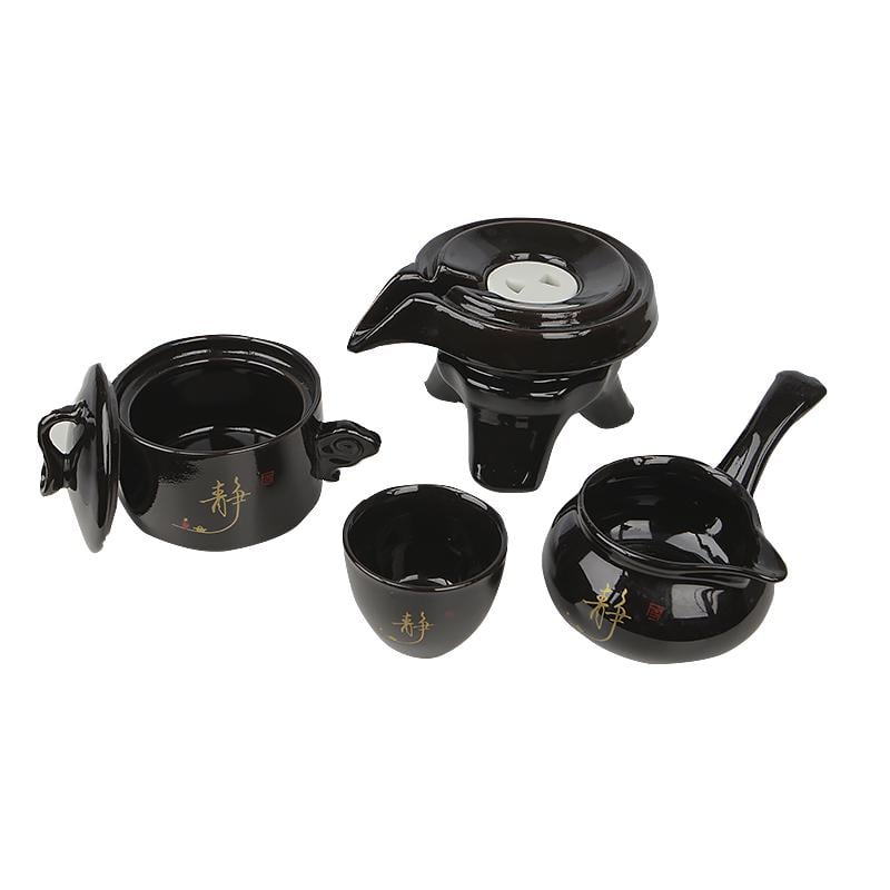 Набір для чайної церемонії для приготування чаю гайвань піали з чайником на 6 персон #11 Символи - фото 3 Набір для чайної церемонії для приготування чаю гайвань піали з чайником на 6 персон #11 Символи - фото 3