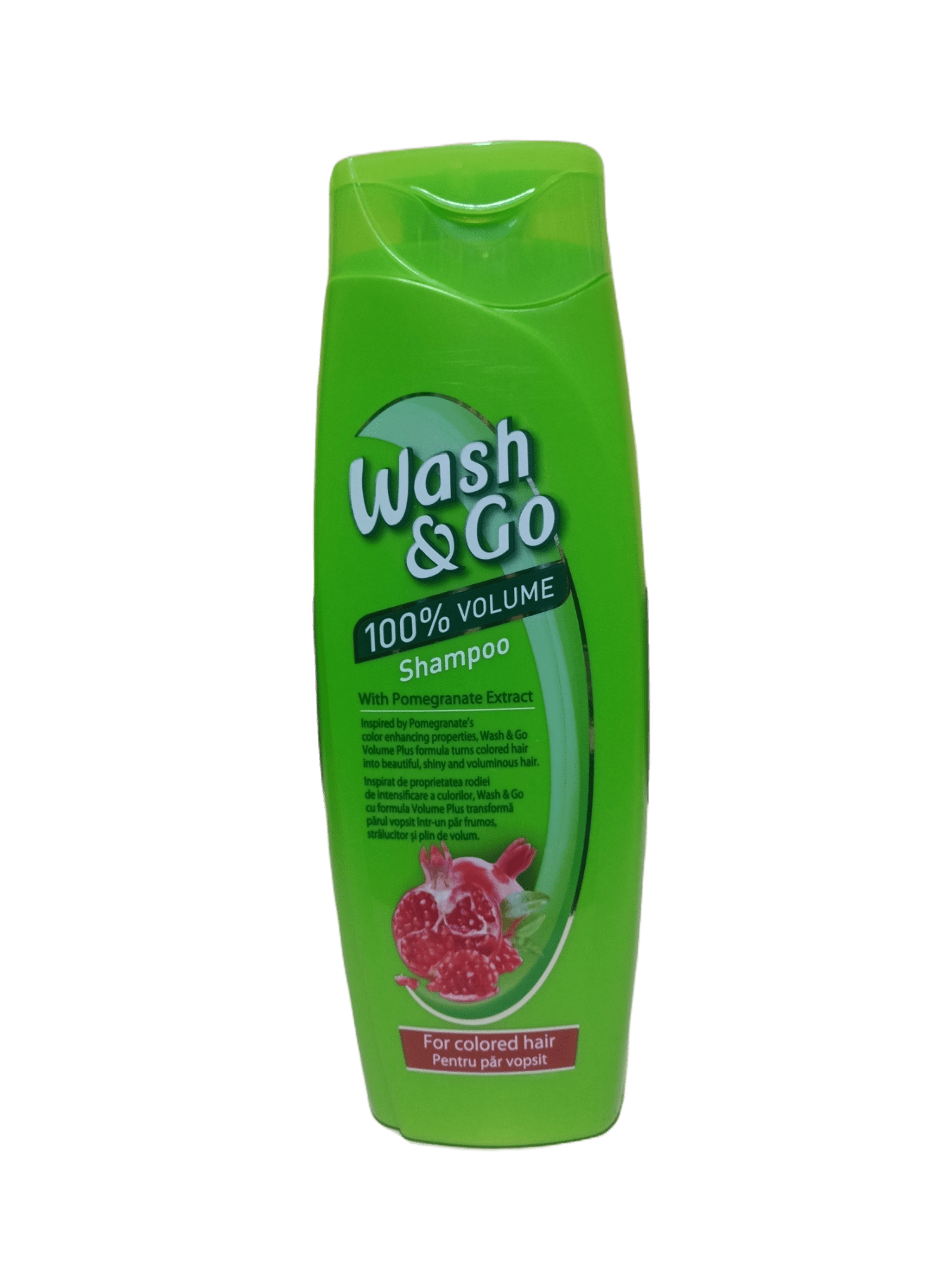 Шампунь Wash&Go з гранатовим соком для фарбованого волосся 400 ml - фото 1