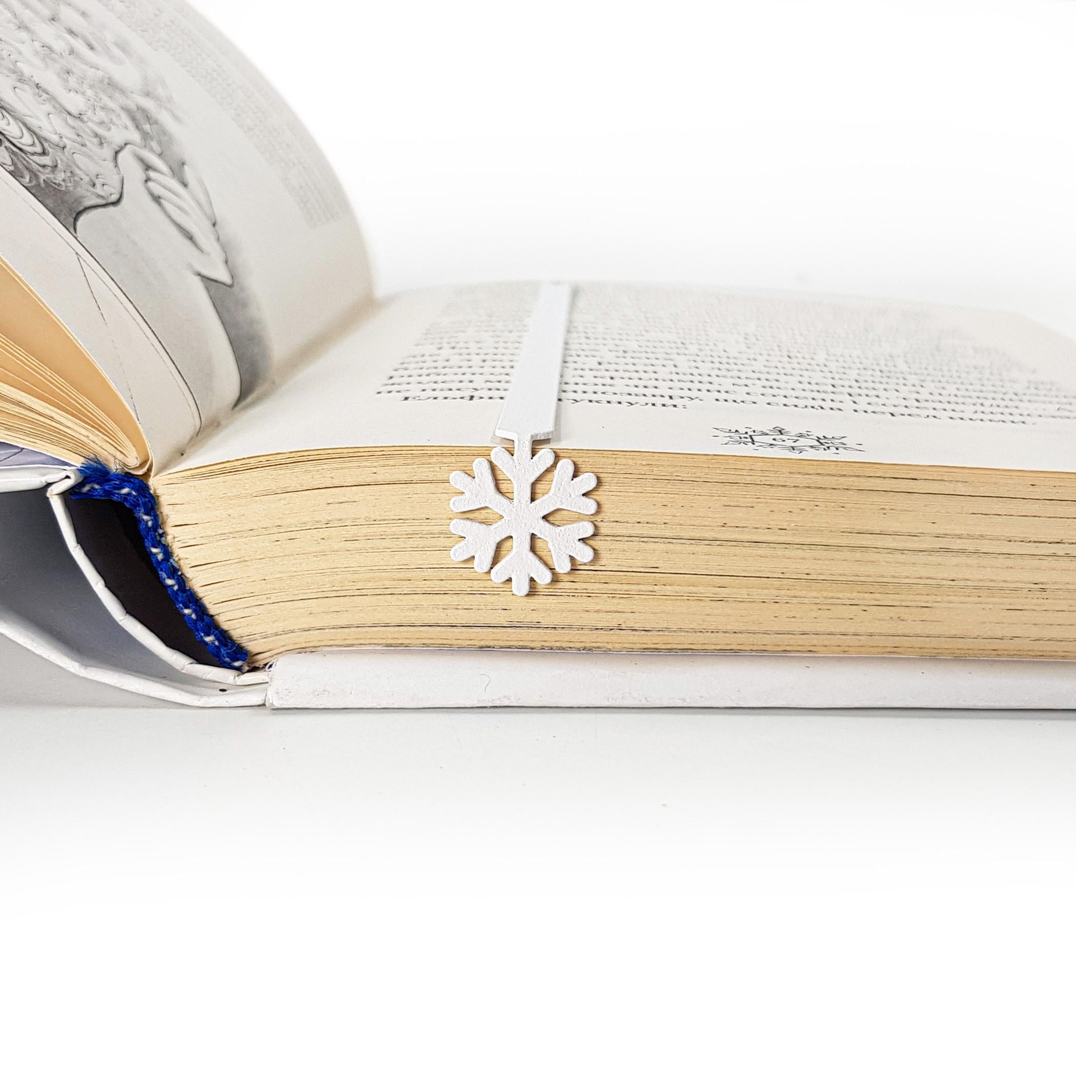 Закладка для книг металева Сніжинка (sp6-BM01_snowflake) Закладка для книг металева Сніжинка (sp6-BM01_snowflake)