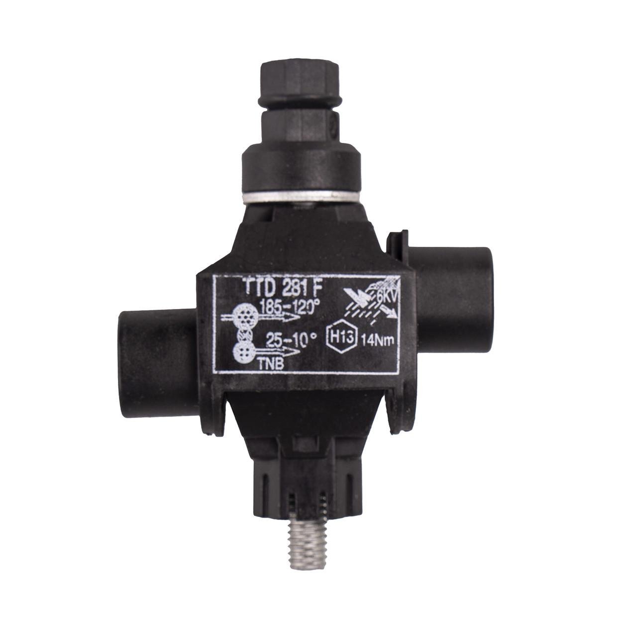 Ответвление прокалывающий зажим TTD 281F 185-120 25-10 14Nm (207) Ответвление прокалывающий зажим TTD 281F 185-120 25-10 14Nm (207)