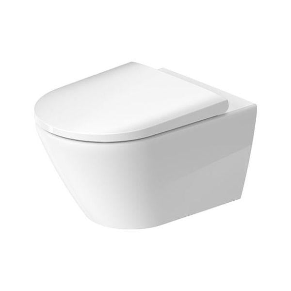 Унитаз подвесной Duravit D-Neo с крышкой Белый (LM-45770900A1) - фото 1