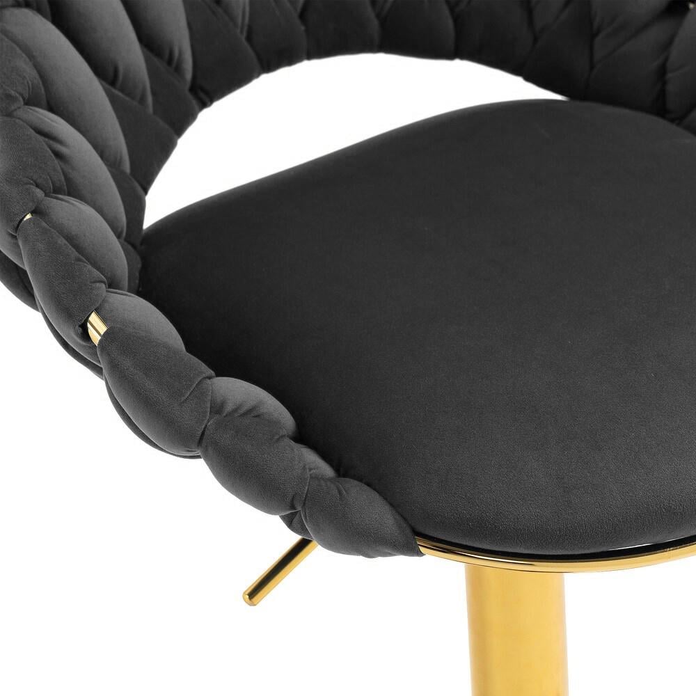 Барний стілець JS Farvizo Чорний (24310471) - фото 6 Барний стілець JS Farvizo Чорний (24310471) - фото 6