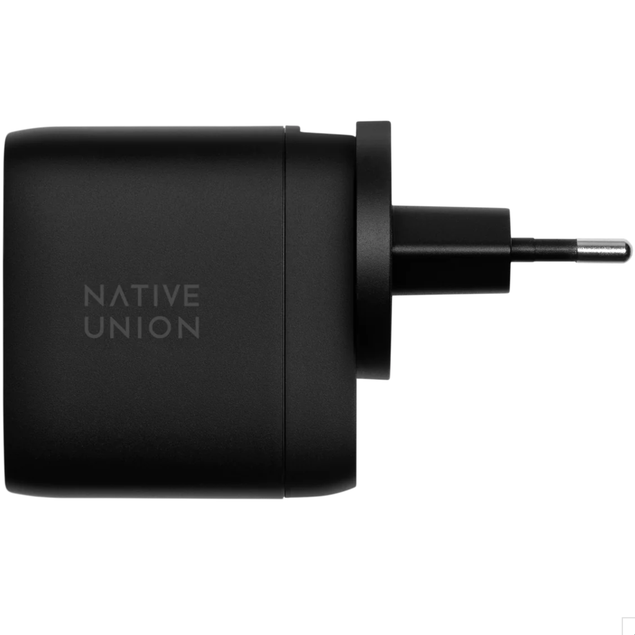 Зарядное устройство Native Union Fast GaN Charger PD 67 W Dual USB-C Port Black (FAST-PD67-BLK-INT) - фото 3