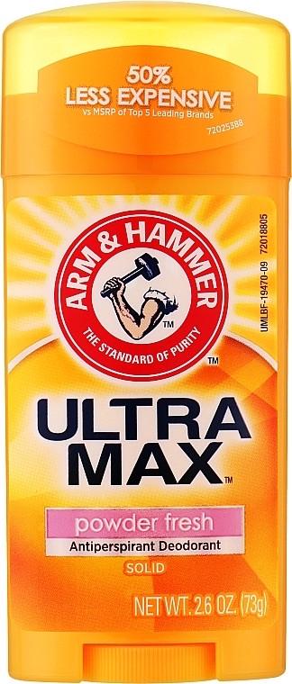 Кремовый антиперспирант Arm Hammer UltraMax Powder Fresh 73 г (LL2355) Кремовый антиперспирант Arm Hammer UltraMax Powder Fresh 73 г (LL2355)