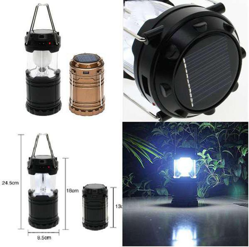 Фонарь кемпинговый Bailong MH-5800Т с USB и функцией повербанка (30832) - фото 2