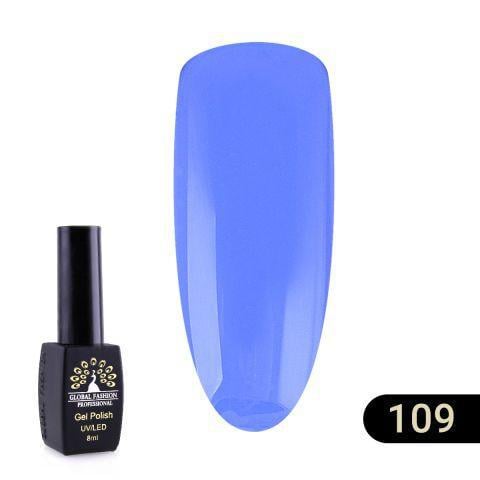 Гель-лак Global Fashion Black elite 109