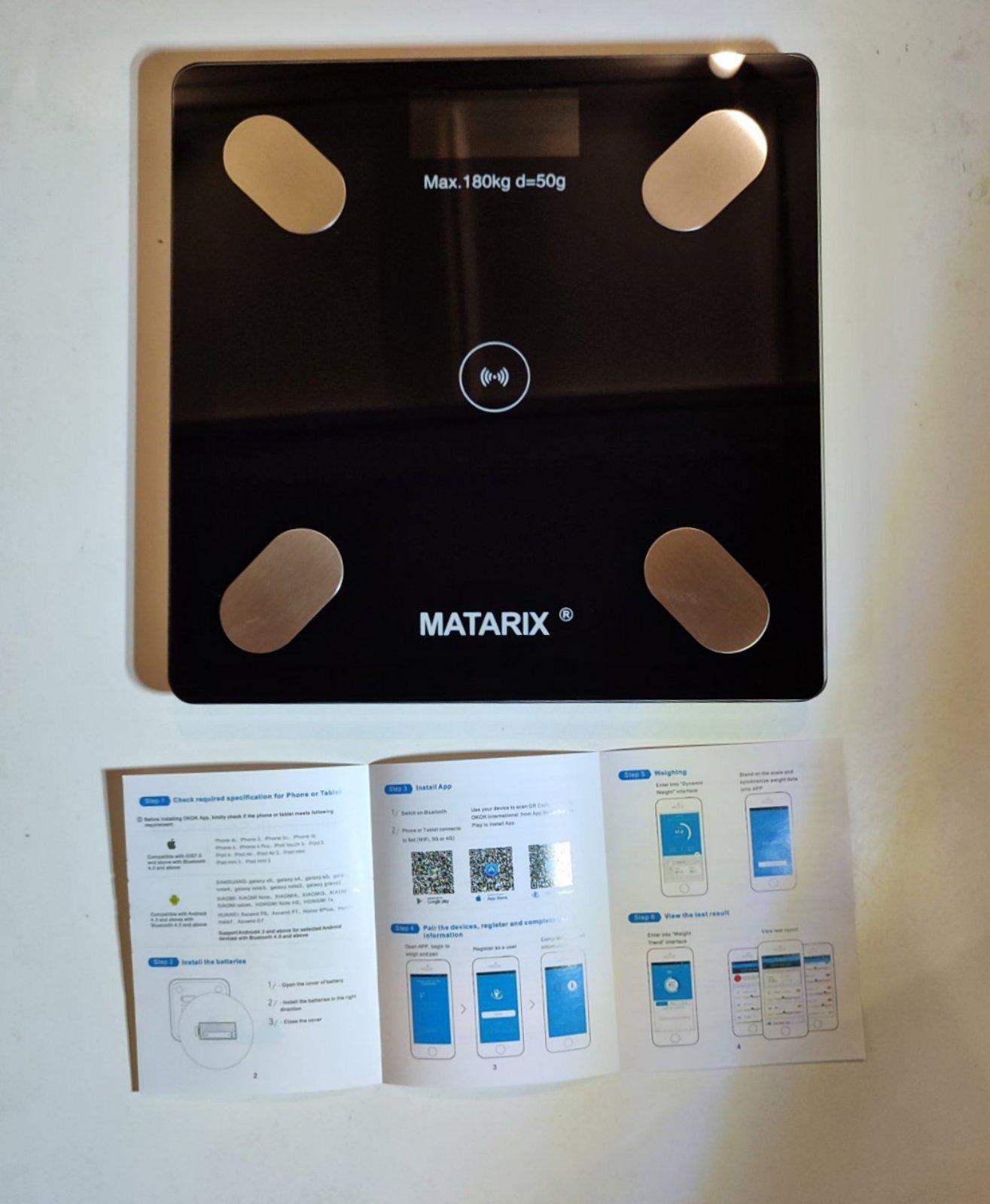 Весы напольные умные Matarix MX-454 180 кг (11778308) - фото 3