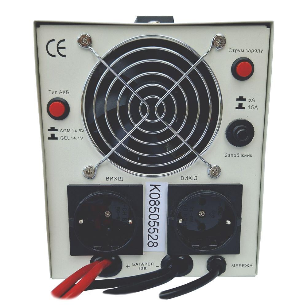 Источник бесперебойного питания Electro100 Asterix 800 500 Вт - фото 4 Источник бесперебойного питания Electro100 Asterix 800 500 Вт - фото 4