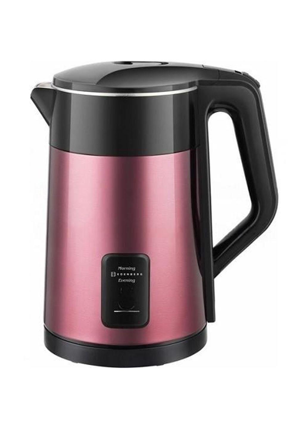 Электрочайник Edenberg EB-83537 с автоотключением 1,8 л 2000 Вт Розовый (83537Е)