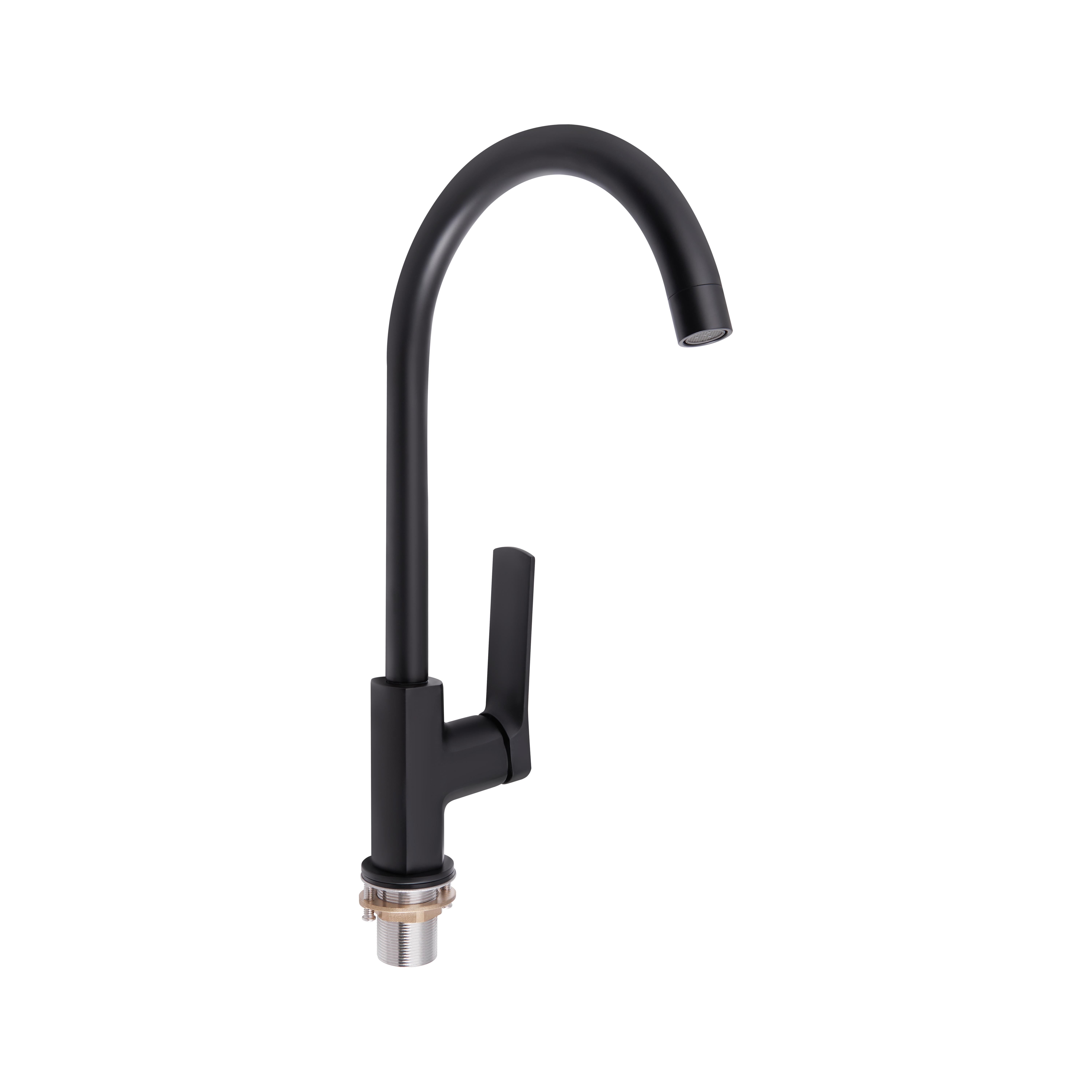 Смеситель для кухни Q-tap Slavonice QTSLA9042103UB Черный (94188)