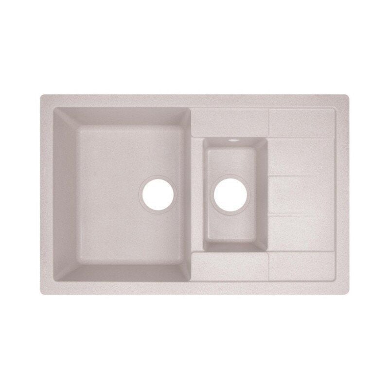 Мийка для кухні Lidz LIDZCOL06780495200 780x500 мм Бежевий (61778)