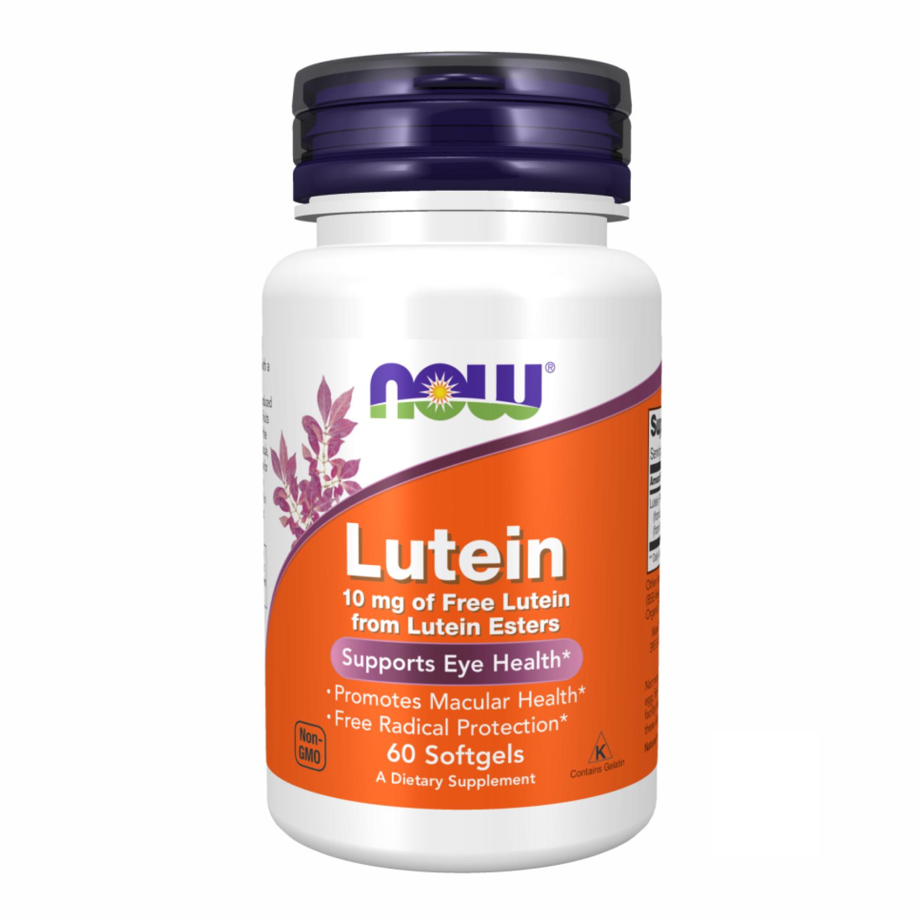 Натуральная добавка Lutein 10 mg 60 softgel (100-76-5811529-20)