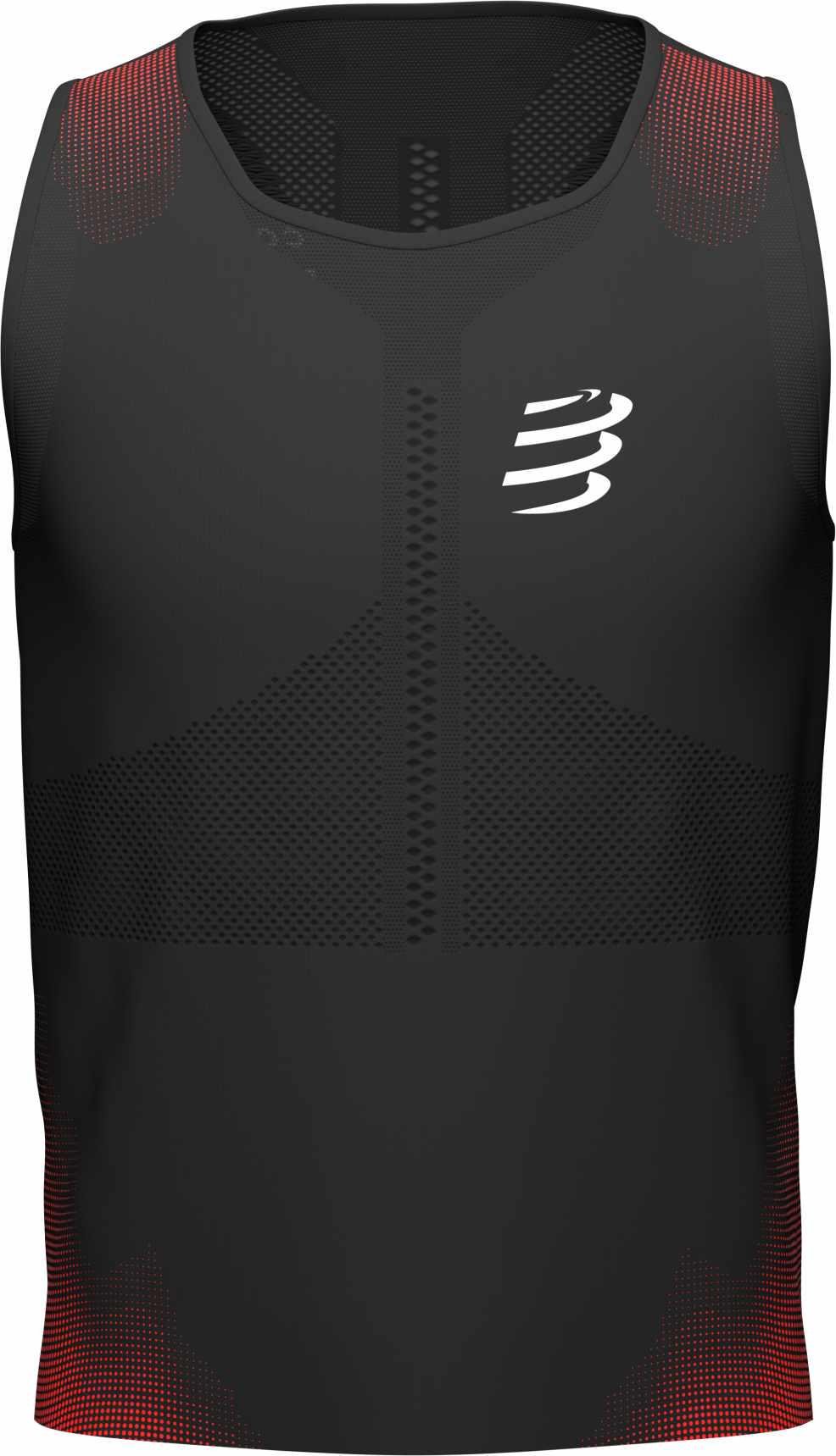 Майка чоловіча для бігу Pro Racing Singlet L Чорний (ebce67ea) - фото 2