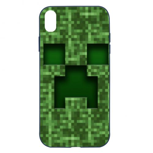 Чехол для iPhone XR Minecraft пиксели