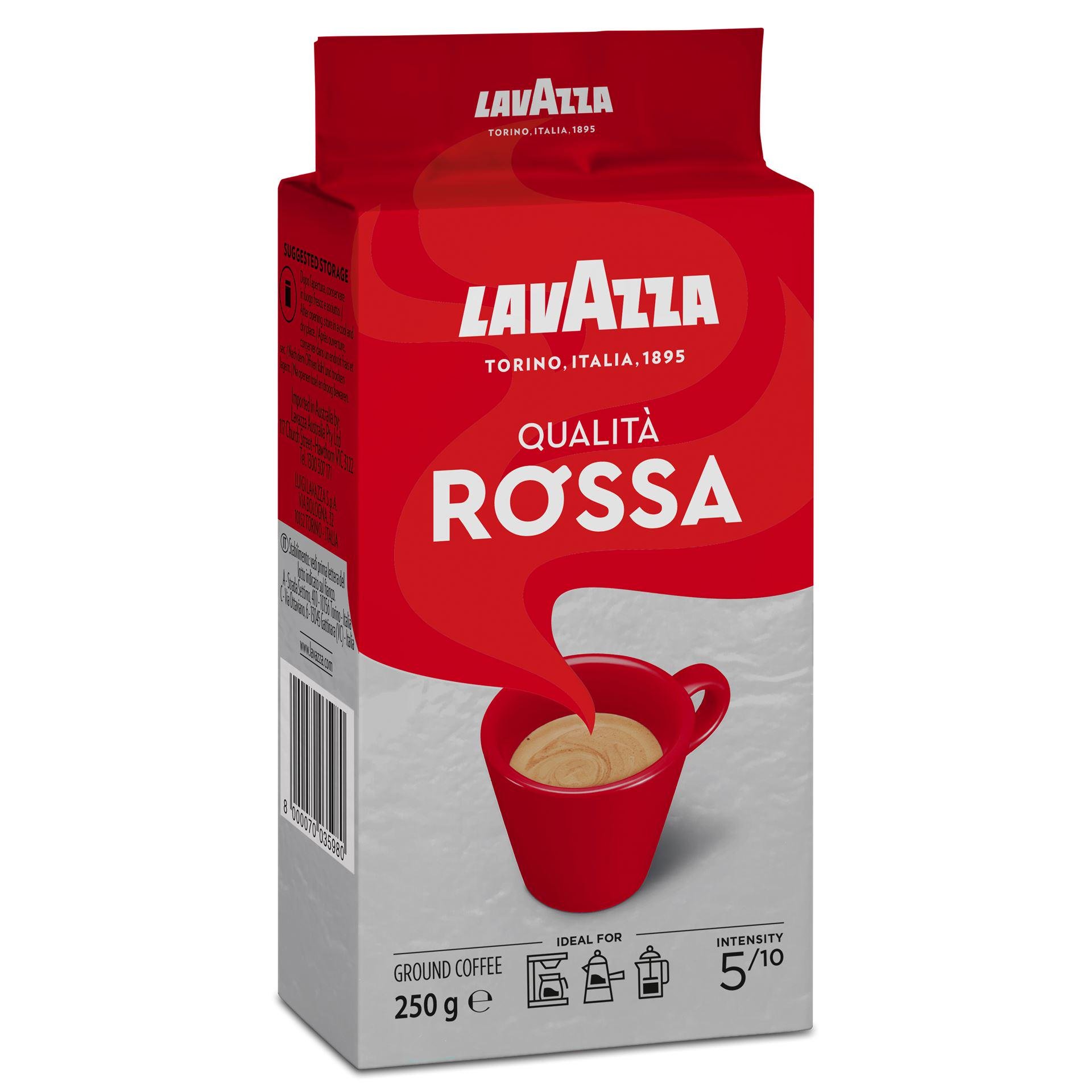 Кава мелена Lavazza Qualita Rossa 250 г (22411501)