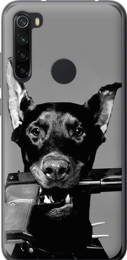 Чехол на Xiaomi Redmi Note 8 Доберман (2745t-1787-42517)