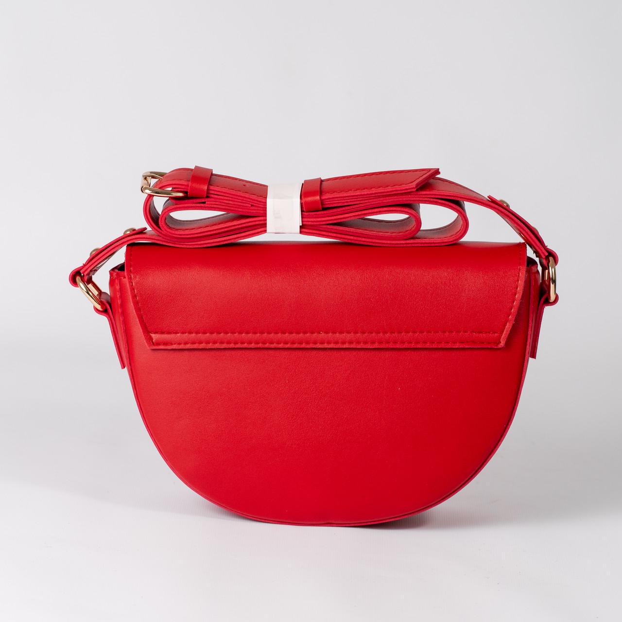 Сумка женская седло XENIA № 16-24 Красный - фото 2