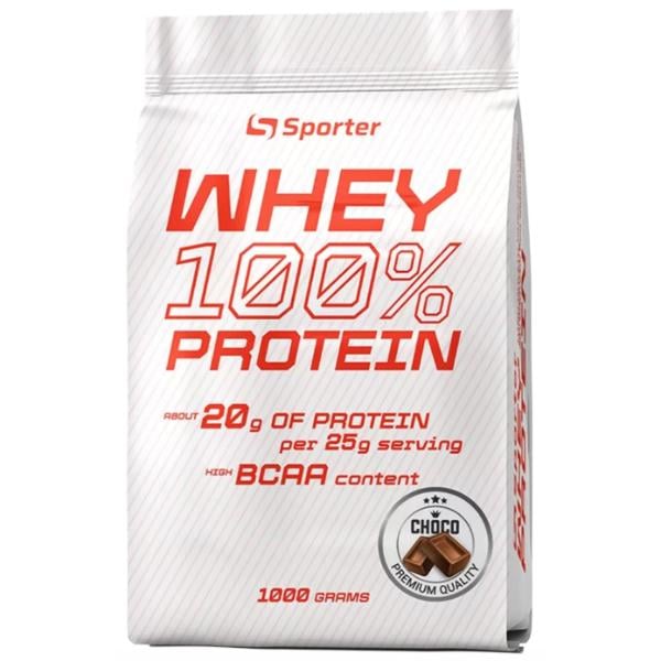 Протеин Sporter Whey 100% Protein 1000 г 40 порций Chocolate (000023832)