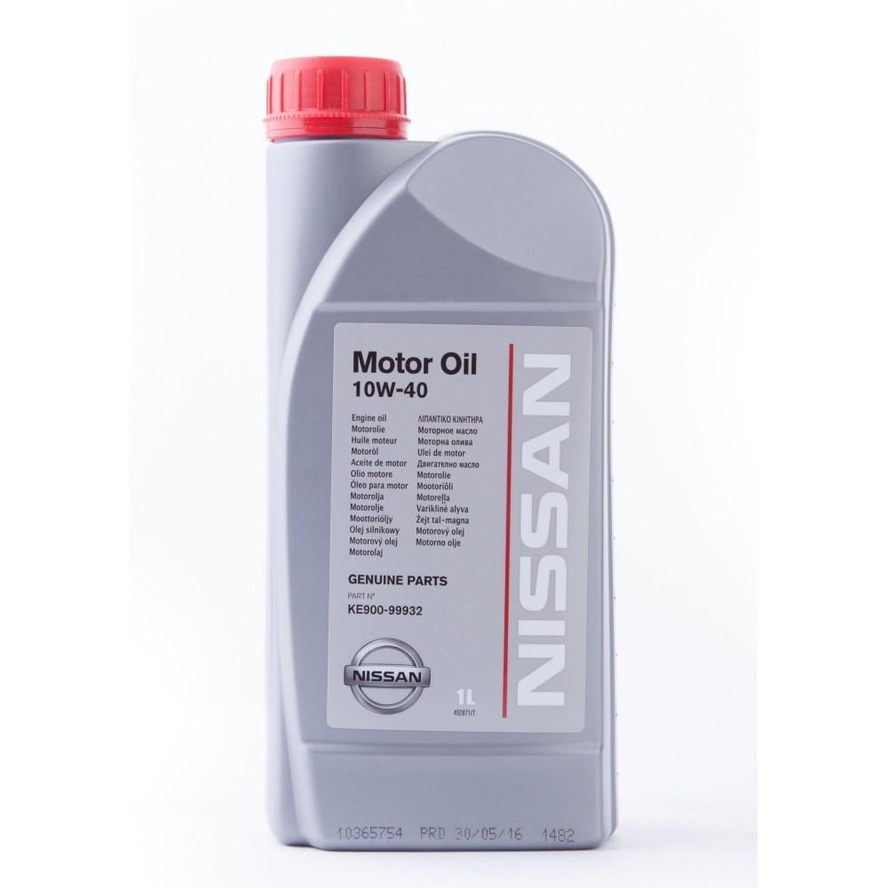 Масло моторное Nissan Motor Oil 10W-40 1 л (682)