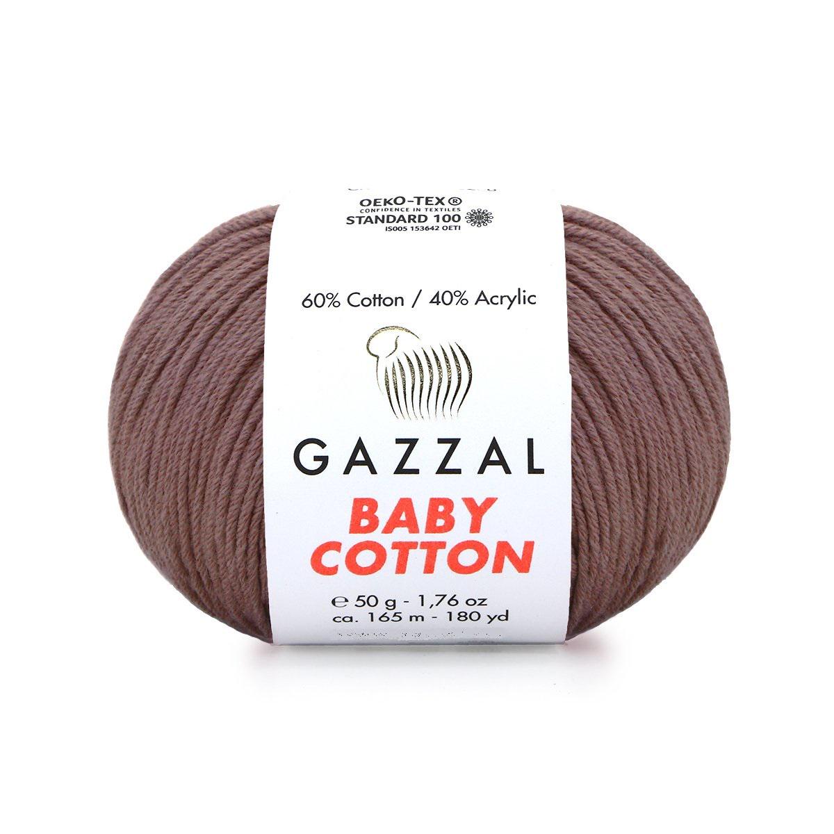 Пряжа Gazzal BabyCotton 3455
