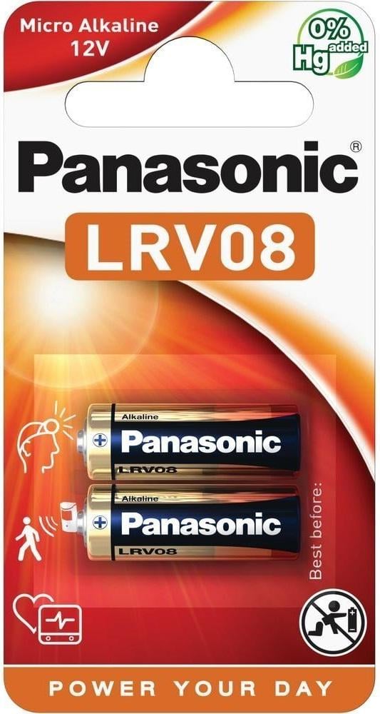 Батарейка Panasonic LRV08 LRV08L/2BE 1,5В 2 шт. (11401513)