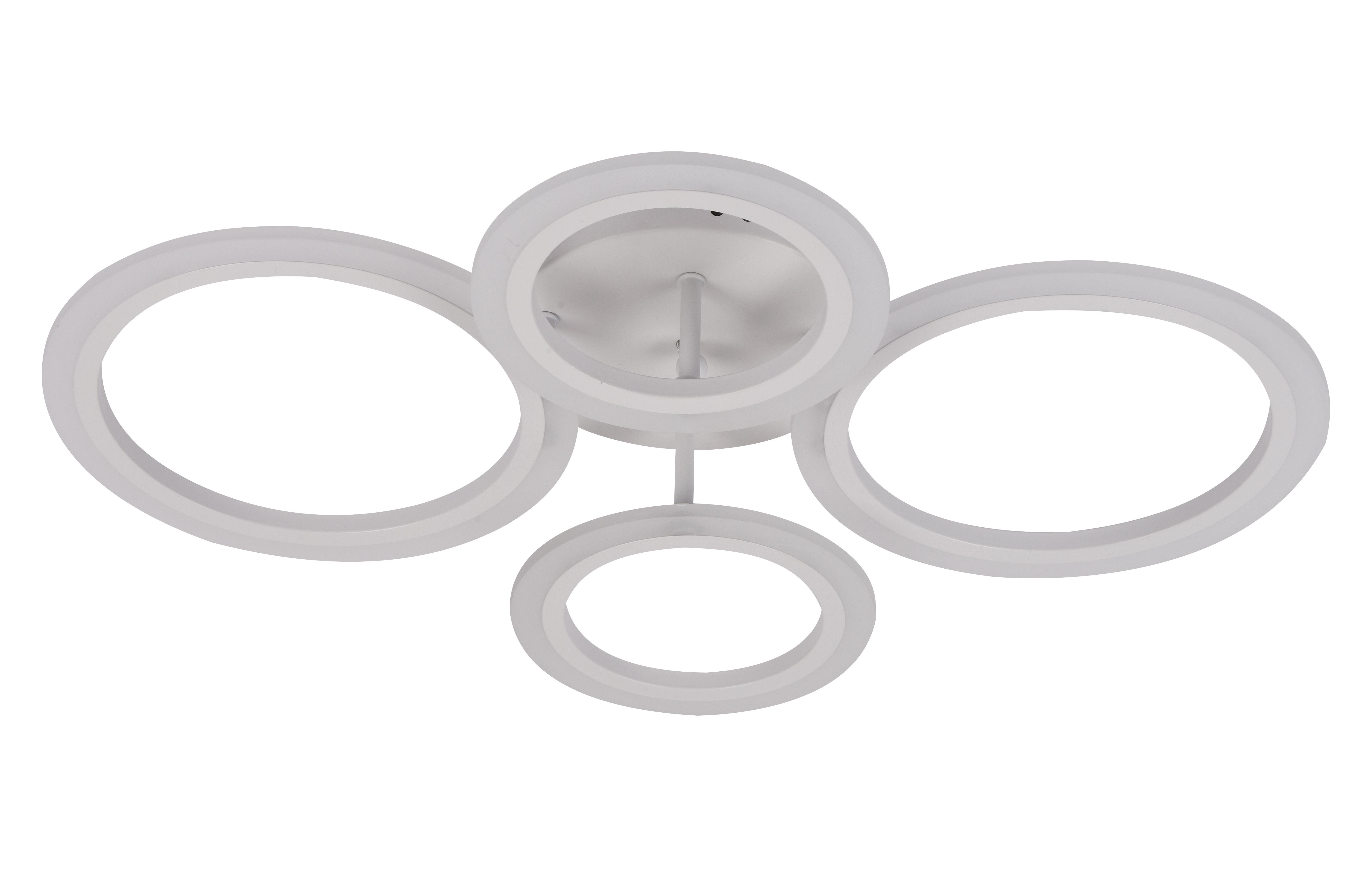 Люстра светодиодная Sirius 6092-4 WT 46W акриловая