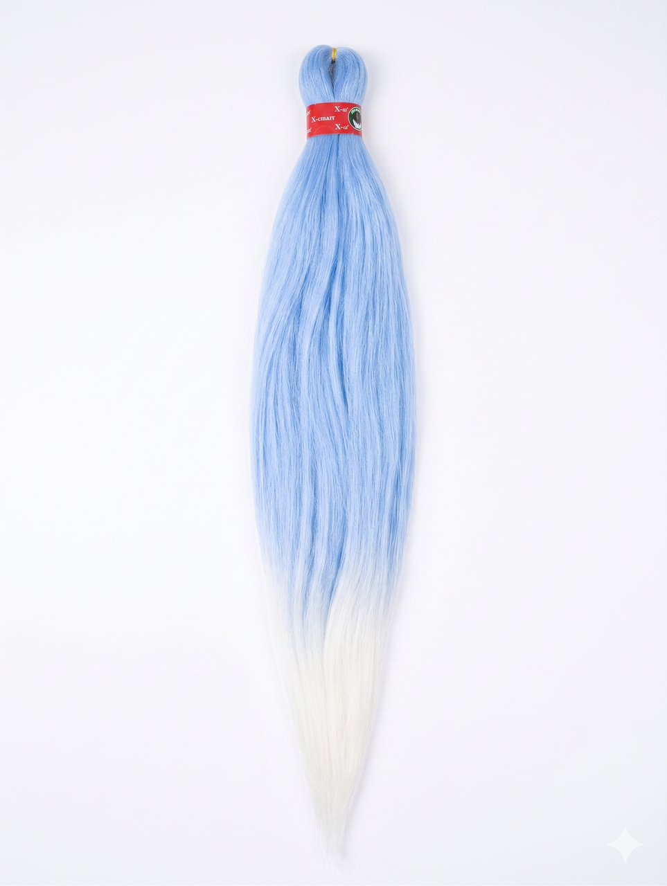 Канекалон Easy Braid Lblue 60 омбре Голубой/Белый