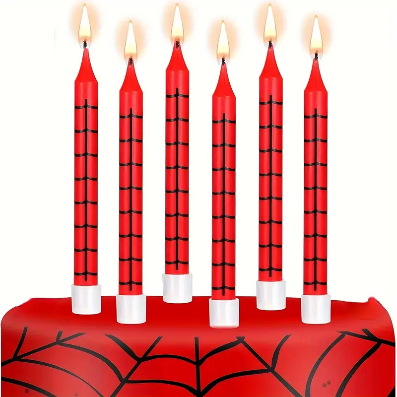 Набор красных свечей (24993948)