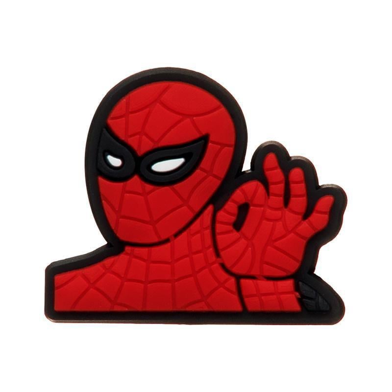 Джибитс для кроксов MD028 Спайдермен-8 1 шт. (2196341007)