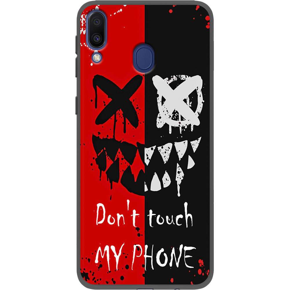 Чехол Boxface Samsung M205 Galaxy M20 Bad Smile Черный силикон (36205-up2468-36624)
