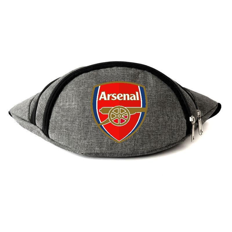 Поясная сумка-бананка Cappuchino toys Футбольный клуб Arsenal-01 Серый (1652391261)