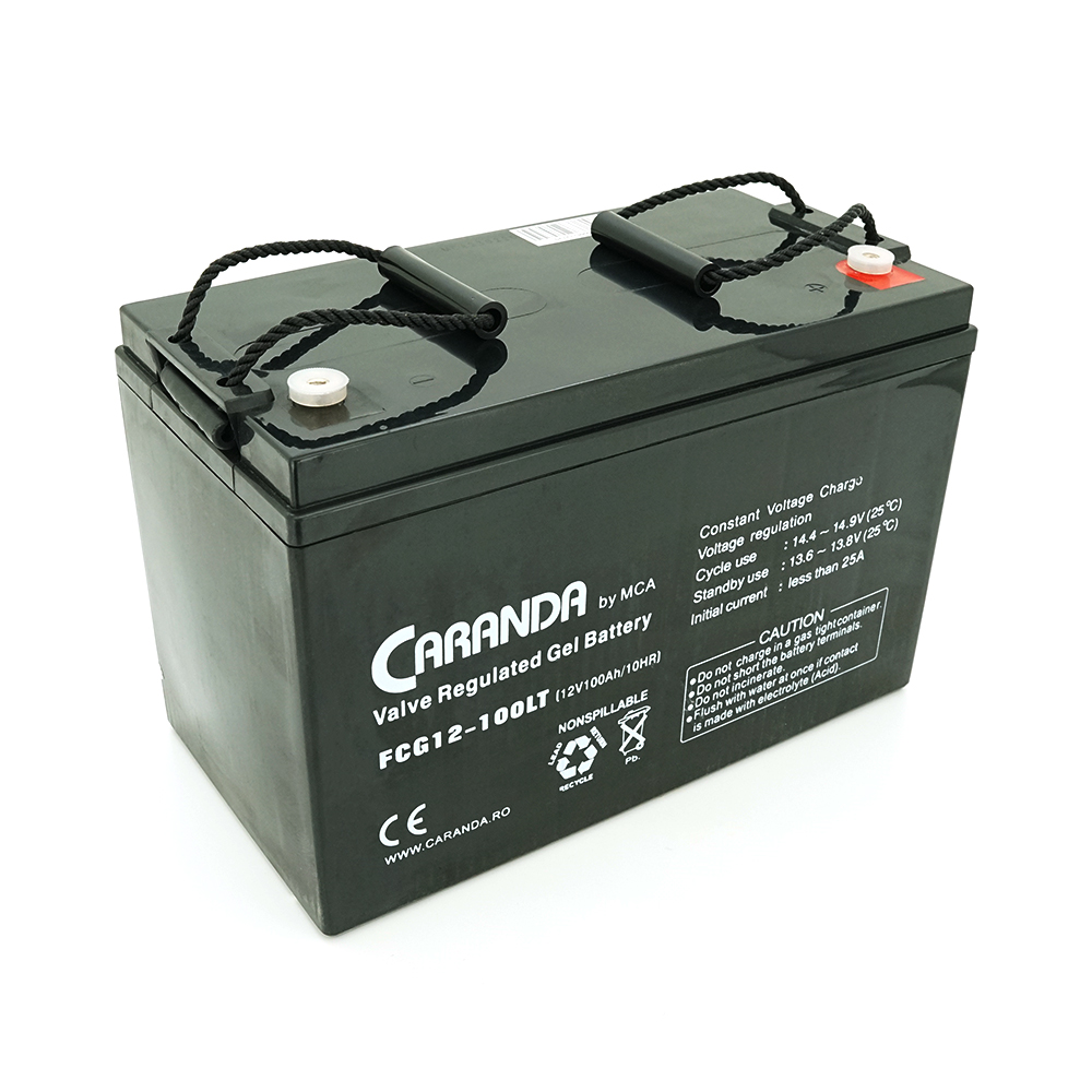 Аккумуляторная батарея для автономных систем MCA FCG12-100LT GEL 12V 100Ah 331x174x214 мм 30,7 кг (YUT_V7880) Аккумуляторная батарея для автономных систем MCA FCG12-100LT GEL 12V 100Ah 331x174x214 мм 30,7 кг (YUT_V7880)