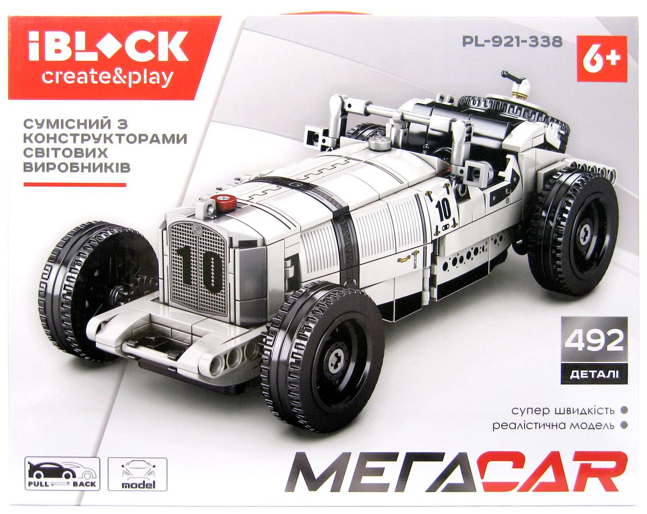 Конструктор iBlock PL-921-338 Ретрокар 492 деталі