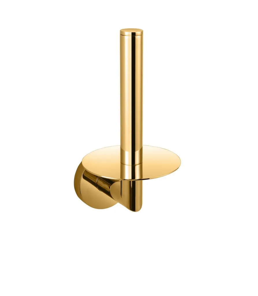 Тримач туалетного паперу запас Stella Classic 8,5х10х17,5 см Золотий