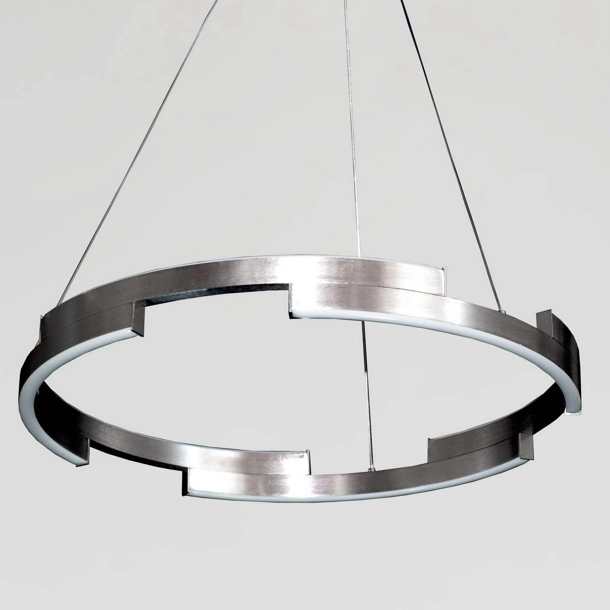 Люстра Minimal Ring LED 1 режим холодне світло 50W (20134/80SN)