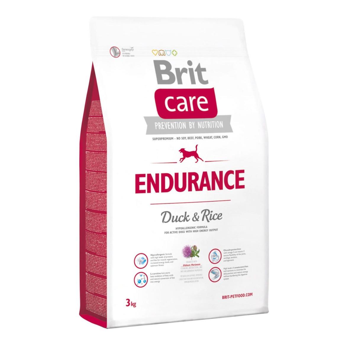 Корм сухой Brit Care Endurance для активных собак всех пород 3 кг (8595602510375)