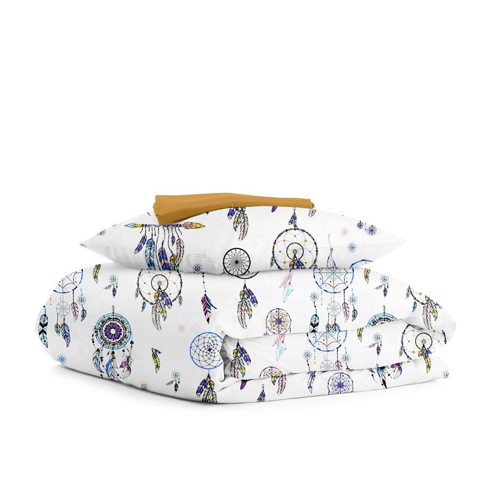 Комплект детского постельного белья Cosas DREAMCATCHER BLUE MUSTARD 110х140 см (4822052079386)