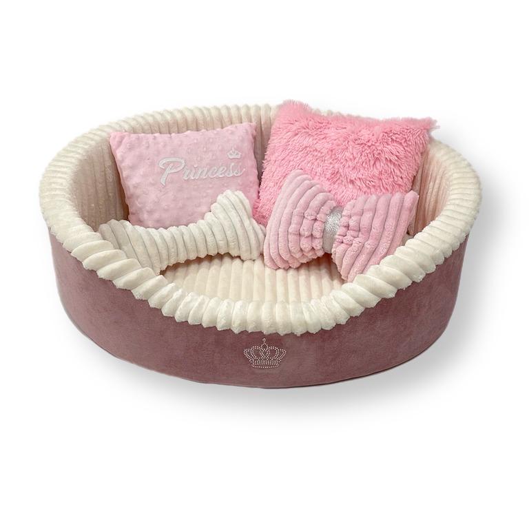 Лежанка для собак Amore mio Cane Брістоль Boutique до 16 кг 60х55х19 см (ОВ-0061) - фото 3