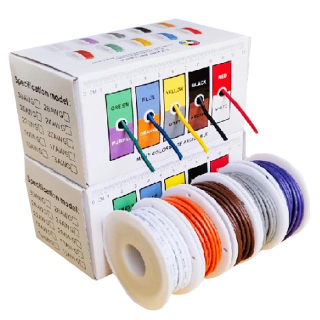 Кабель силіконовий луджений AWG 16 16AWG 1,27 600В 5х4 м (3139744174)