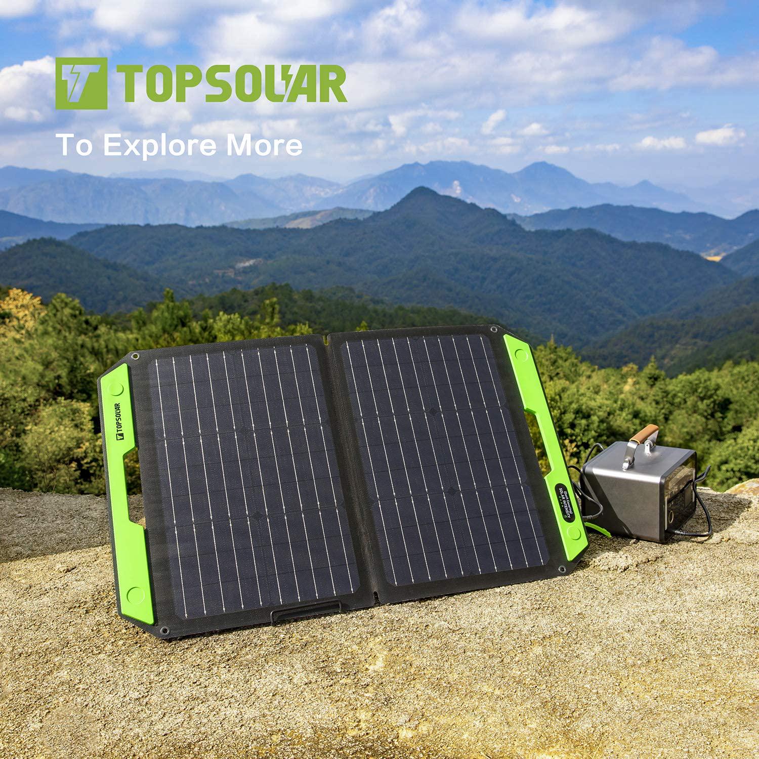 Солнечная панель TopSolar SolarFolio 60W 2 большие секции Black (000505) - фото 10