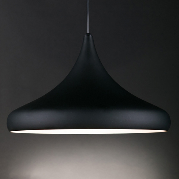 Люстра-подвес Flora в форме купола Черный (OU120)