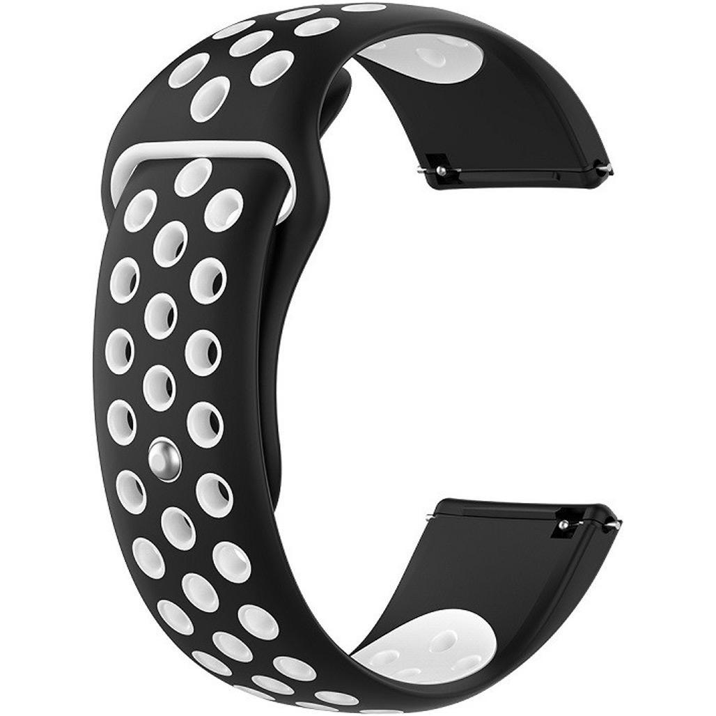 Ремешок универсальный Nike Sport Band для Samsung Gear S3 22 мм Black/White