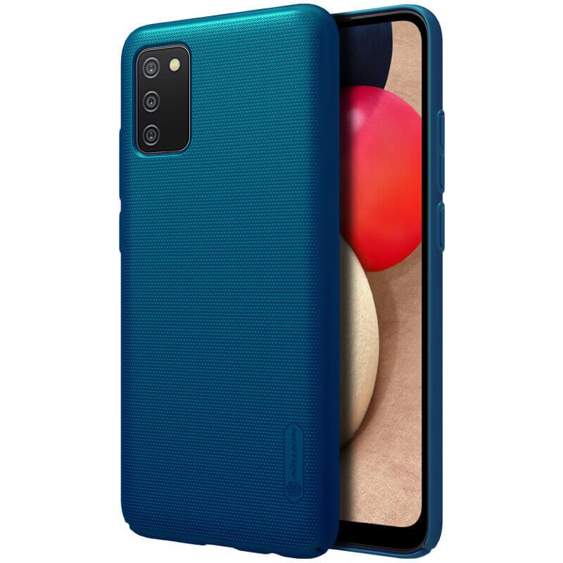 Чохол Nillkin Matte для Samsung Galaxy A02s Бірюзовий / Peacock blue - фото 2