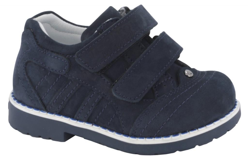 Туфли закрытые Topitop для мальчиков 808 нубук р. 19 Темно-синий