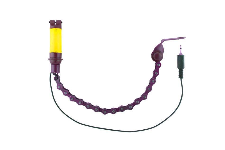 Свингер Fishing ROI Bite Indicator на вело цепи с подключением желтый