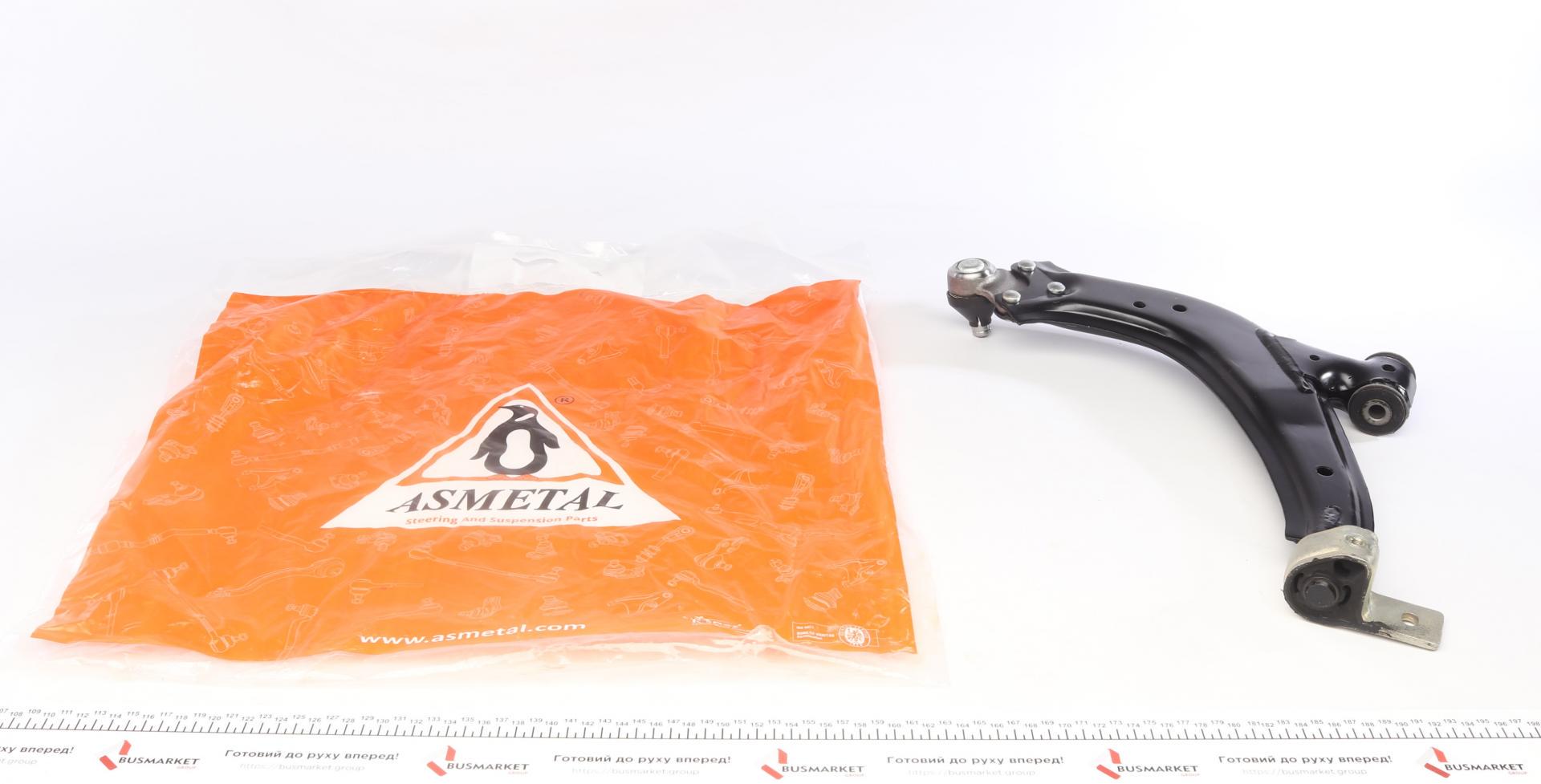 Рычаг подвески Asmetal передний/снизу R Citroen Berlingo/Peugeot Partner 1.1-1.9D 96-08 с шаровой 16 мм (30CT0101) Рычаг подвески Asmetal передний/снизу R Citroen Berlingo/Peugeot Partner 1.1-1.9D 96-08 с шаровой 16 мм (30CT0101)