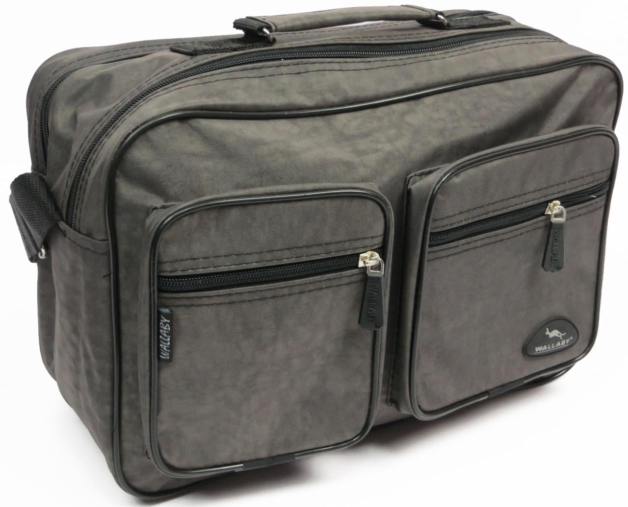 Сумка из нейлона Wallaby 2647 крепкая мужская Хаки